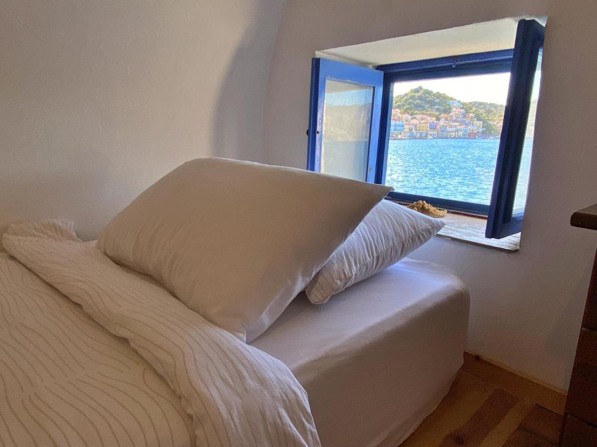 Seafront - Harbour View , Pitini 2 Apartment Symi Exterior photo
